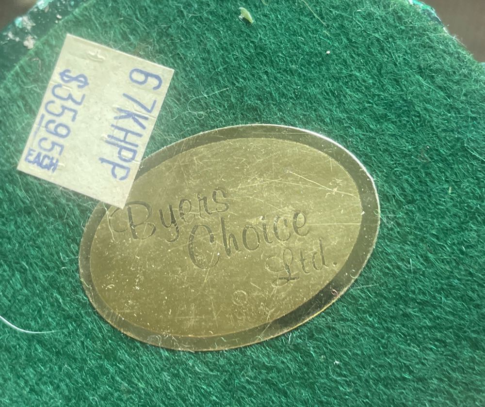 Byers Choice Ltd - 1984 - Man With Mustache - Holding Scroll Of Music - Man With Mustache (Carolers) ornament collectible - Main Image 3