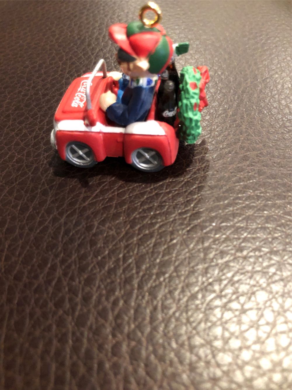 Cavanagh Coke Christmas Jeep  ornament collectible - Main Image 2