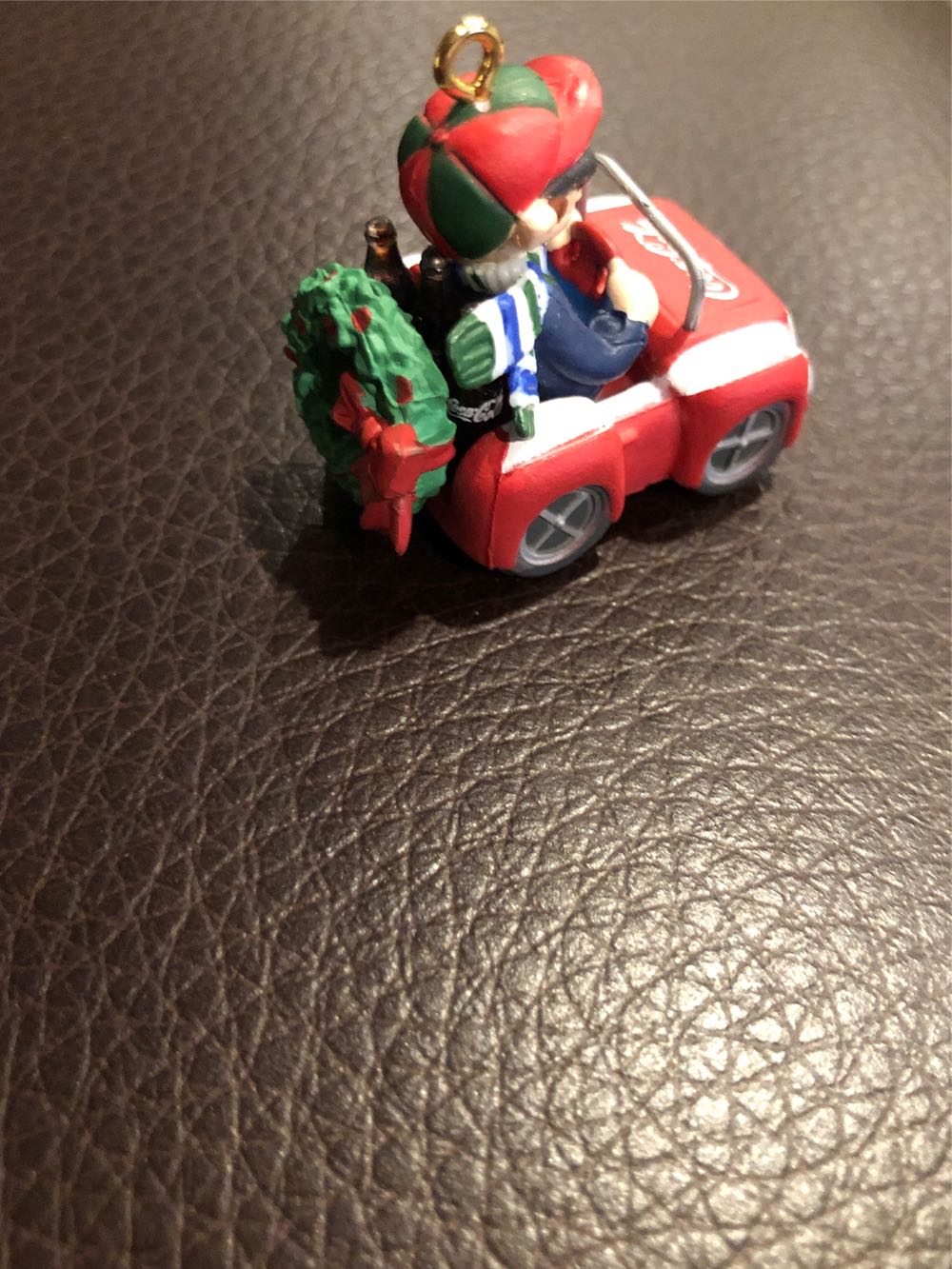 Cavanagh Coke Christmas Jeep  ornament collectible - Main Image 3