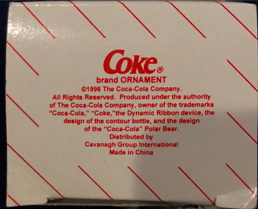 Cavanagh Coke Christmas Jeep  ornament collectible - Main Image 4