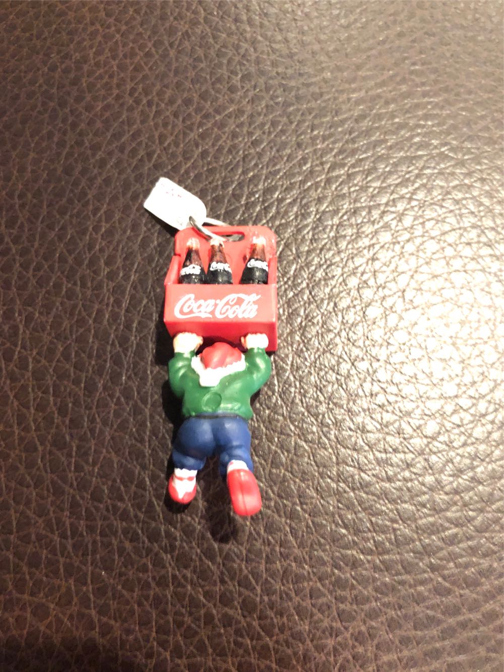 Cavanagh Elf Carrying Coke 6 Pack  ornament collectible - Main Image 2