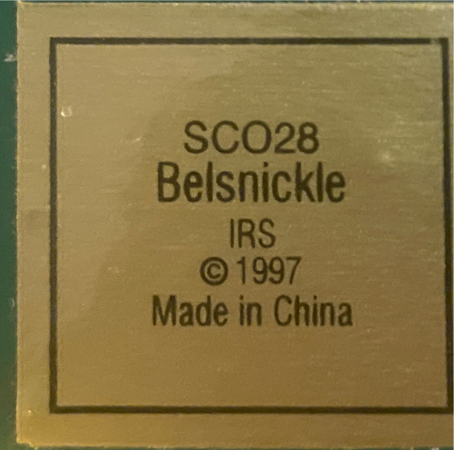 International Santa - 1997 - SCO28 - Canada - Belsnickle - International Santa Claus Collection (Collectible Series) ornament collectible - Main Image 3