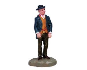 Green Oval with Red Gems