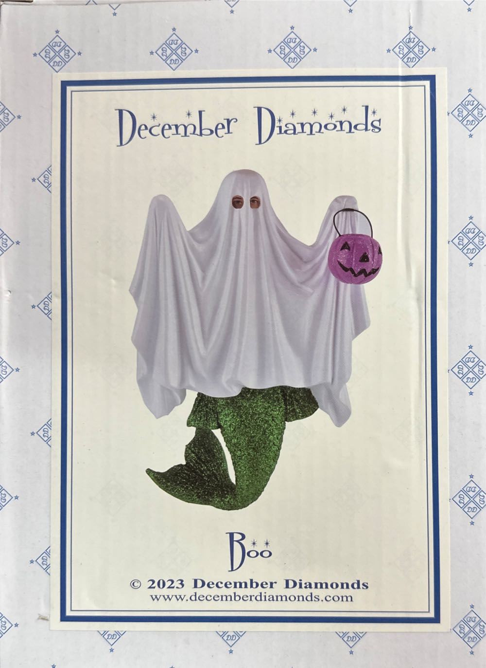 December Diamonds Mermen Boo Figurine Halloween-themed Decorative Figurine  ornament collectible [Barcode 807962554332] - Main Image 2