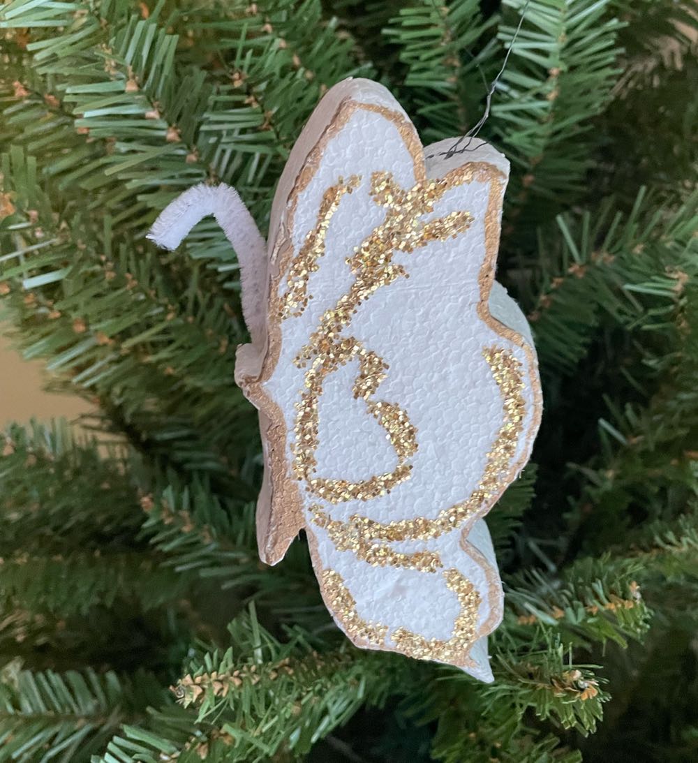Chrismon - Butterfly - Butterfly (Chrismon) ornament collectible - Main Image 1