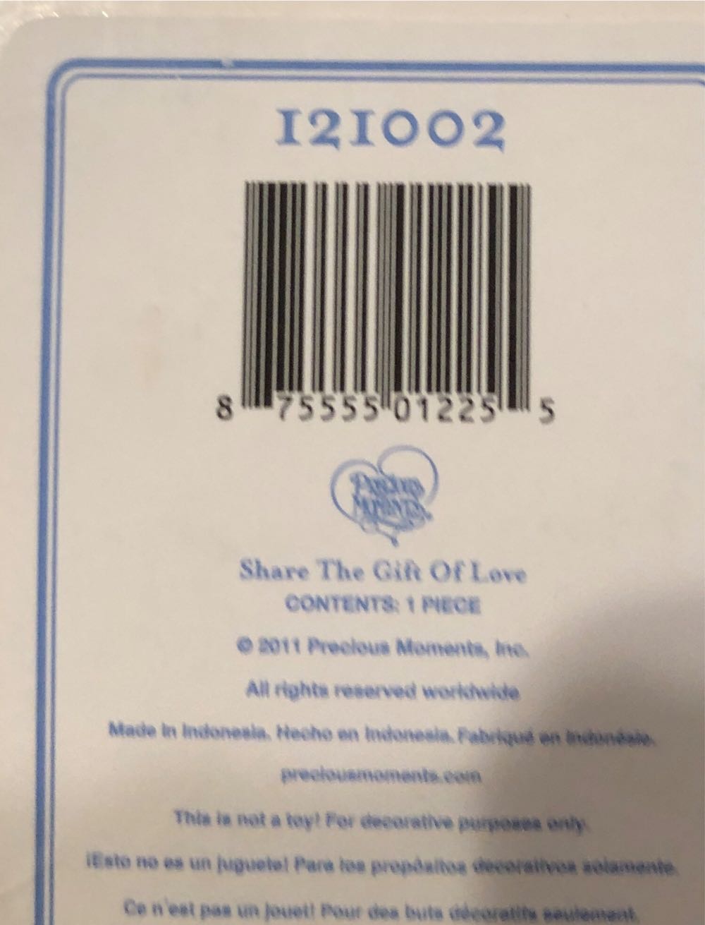 Light Your Heart With Christmas Joy - Precious Moments Ornaments (Christmas) ornament collectible [Barcode 875555012255] - Main Image 3