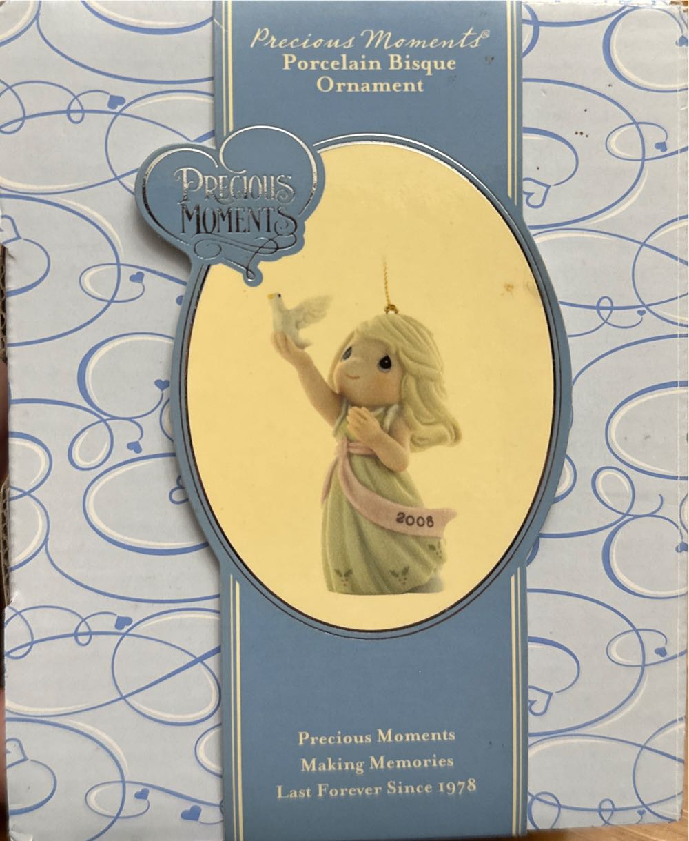 Blessings Of Peace To You - Precious Moments Ornaments (Christmas) ornament collectible [Barcode 875555810028] - Main Image 2