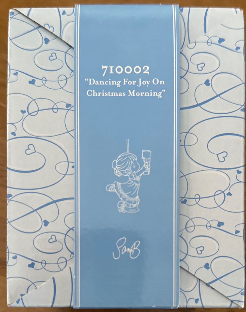 Dancing For Joy On Christmas Morning - Sentimental (Precious Moments) ornament collectible [Barcode 875555710021] - Main Image 4