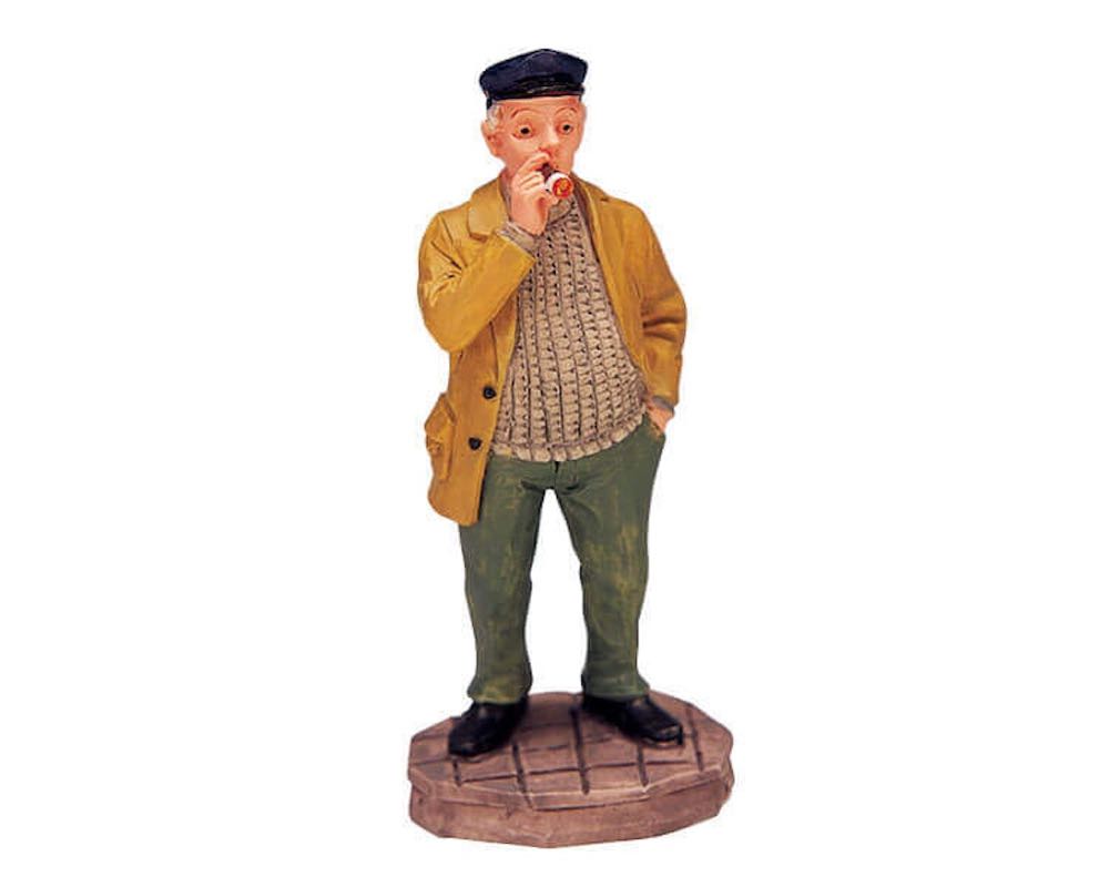 Lemax Smoking Man #32697  ornament collectible - Main Image 1