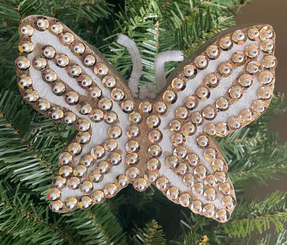 Chrismon - Butterfly - Butterfly (Chrismon) ornament collectible - Main Image 1