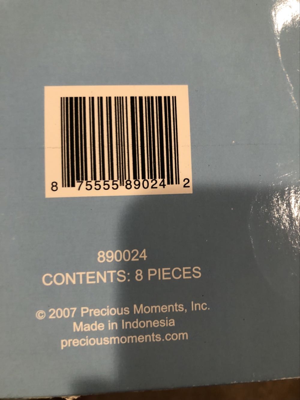 Precious Moments Nativity Savior Is Born 8 Piece Christmas Decoration  ornament collectible [Barcode 875555890242] - Main Image 2