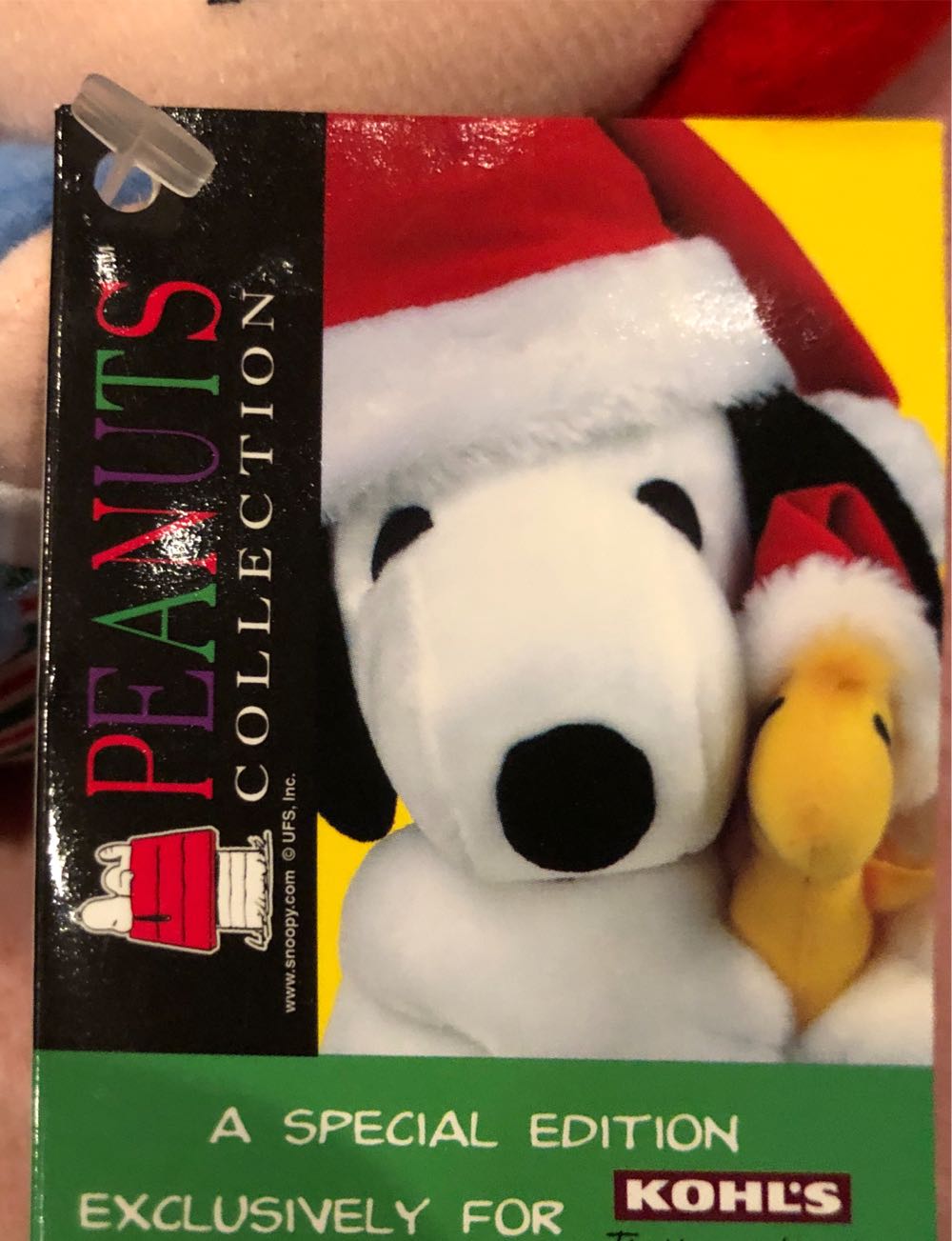 Peanuts Special Edition Kohls Linus Winter Beanbag Applause 8” Christmas  ornament collectible [Barcode 083361612693] - Main Image 2