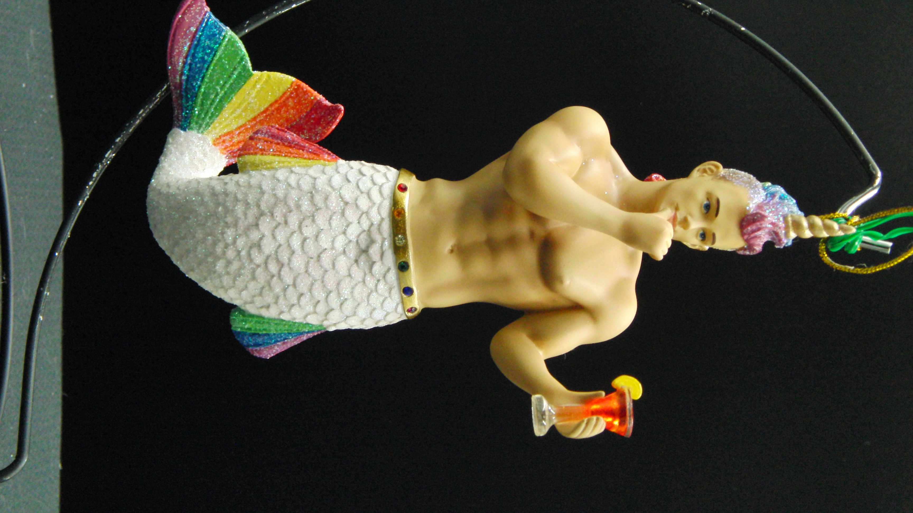 Rainbow - Mermen (One World, One Ocean, Let’s Protect It!) ornament collectible [Barcode 807962551102] - Main Image 2