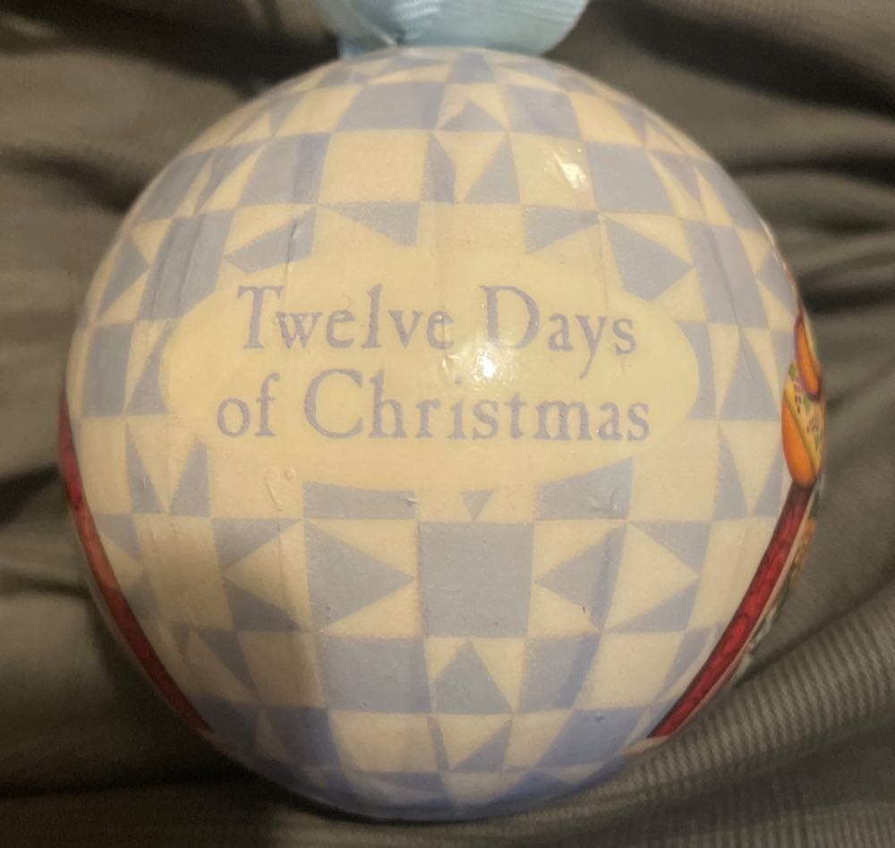 Jim Shore - 12 Days Of Christmas - 2006 - Santa - 12 Days of Christmas (Collection) ornament collectible - Main Image 2