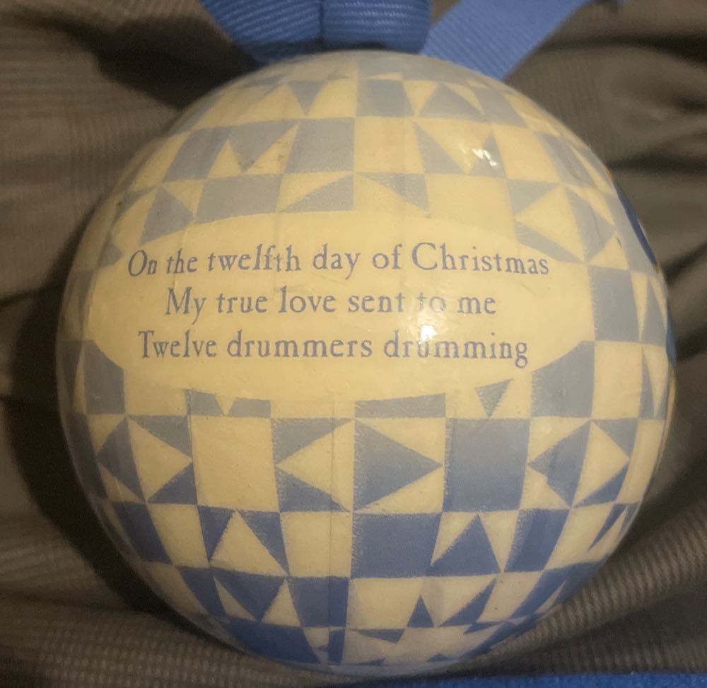Jim Shore - 12 Days Of Christmas - 2006 - 12 Drummers Drumming - 12 Days of Christmas (Collection) ornament collectible - Main Image 2