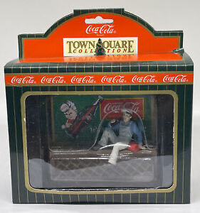 Holiday Village Coca Cola Town Square Billboard W Sprite Boy Item #64338  ornament collectible [Barcode 715429643386] - Main Image 1