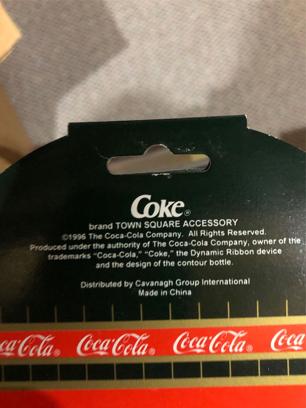 Holiday Village Coca Cola Town Square Billboard W Sprite Boy Item #64338  ornament collectible [Barcode 715429643386] - Main Image 2