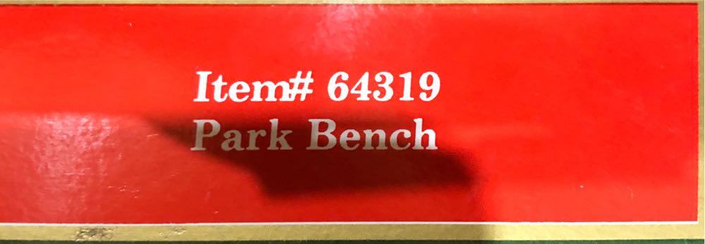 Coca Cola Town Square Collection Park Bench Red Green Christmas Decorations New In Box Vintage #  ornament collectible [Barcode 715429643195] - Main Image 2