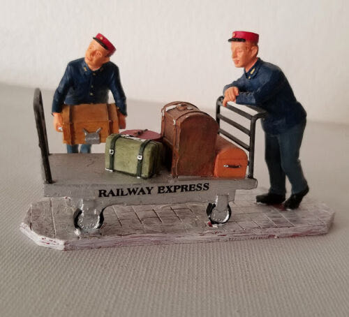 Lemax Baggage Handlers #12508  ornament collectible - Main Image 1