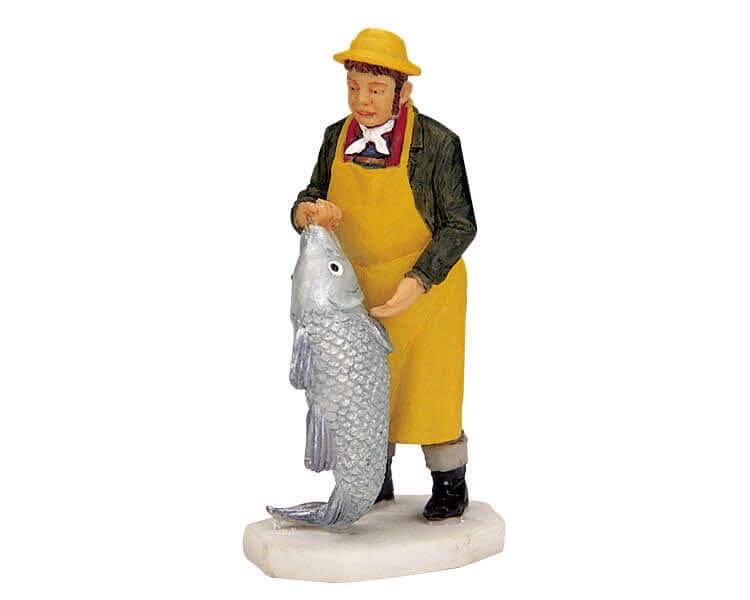 Lemax Fisherman #12488  ornament collectible - Main Image 1