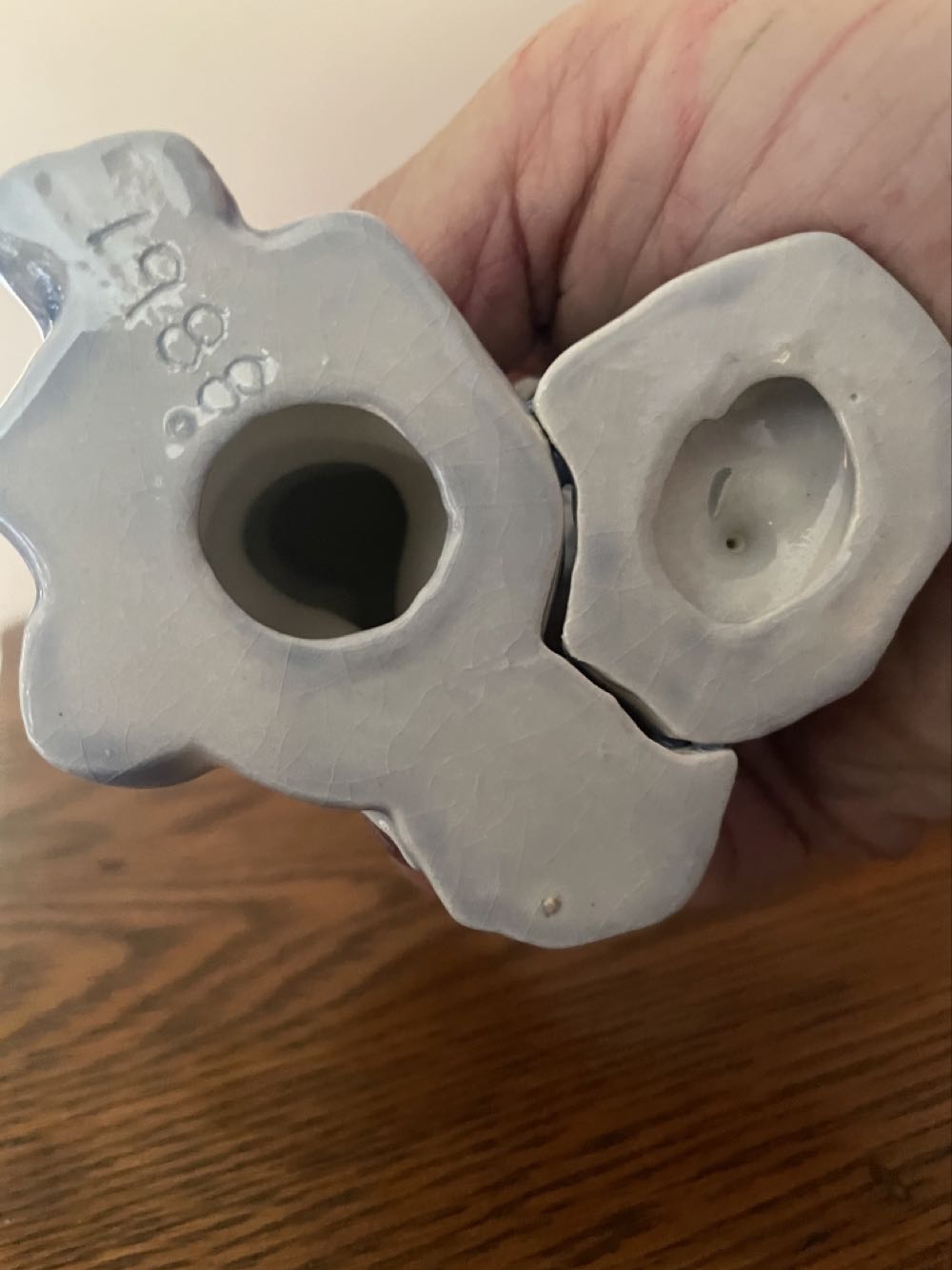 Ceramic - Provincial - Nativity - Shepherd - Girl With Lamb - P540 - Shepherd (Nativity) ornament collectible - Main Image 3