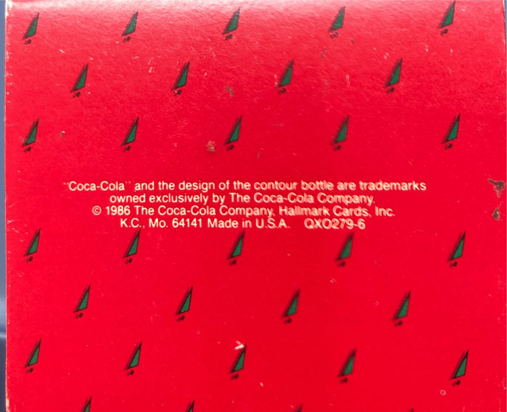 Coca-Cola Santa Glass Ornament  ornament collectible - Main Image 2