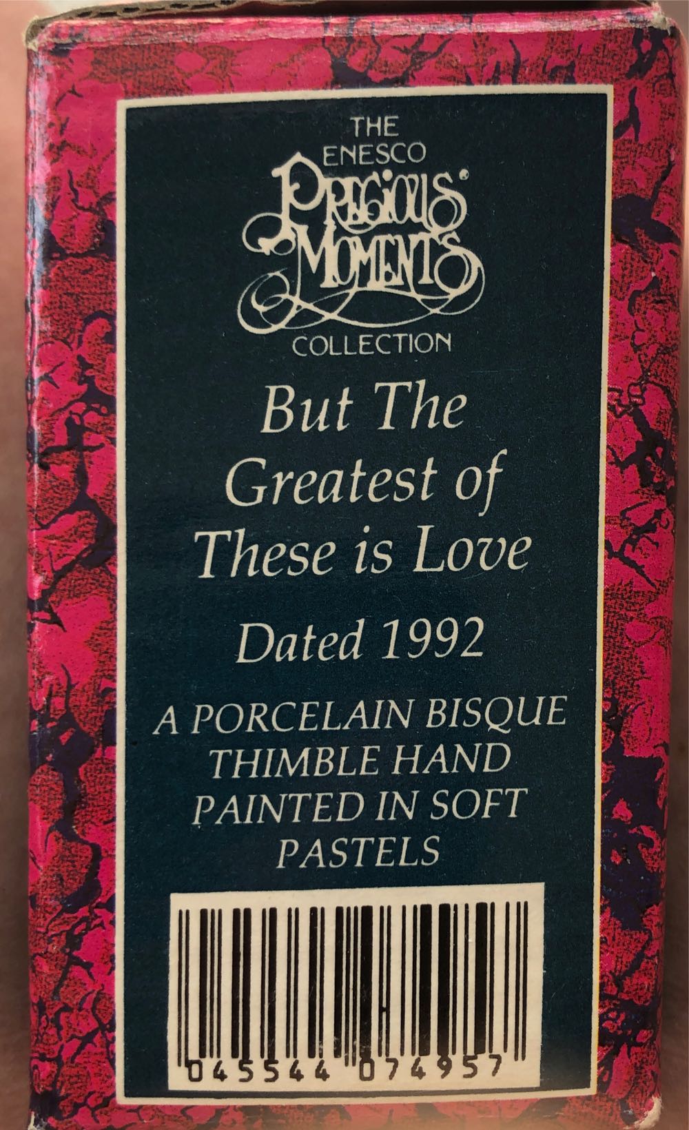 Precious Moments Thimble But The Greatest Of These Is Love 527718  ornament collectible [Barcode 045544074957] - Main Image 2