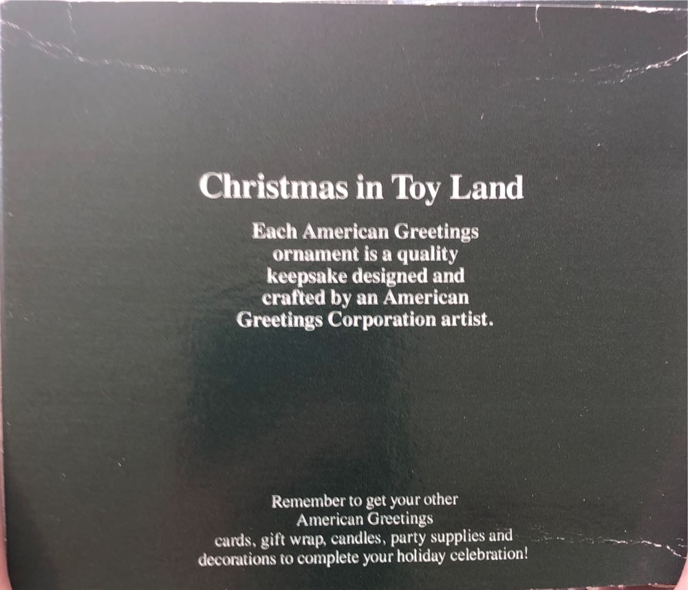 Christmas In Toy Land  ornament collectible [Barcode 018100073657] - Main Image 2