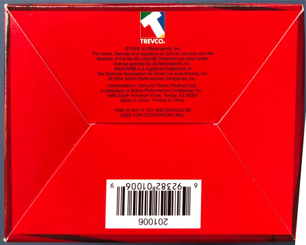 Jimmie Johnson #48  ornament collectible [Barcode 692382010069] - Main Image 3