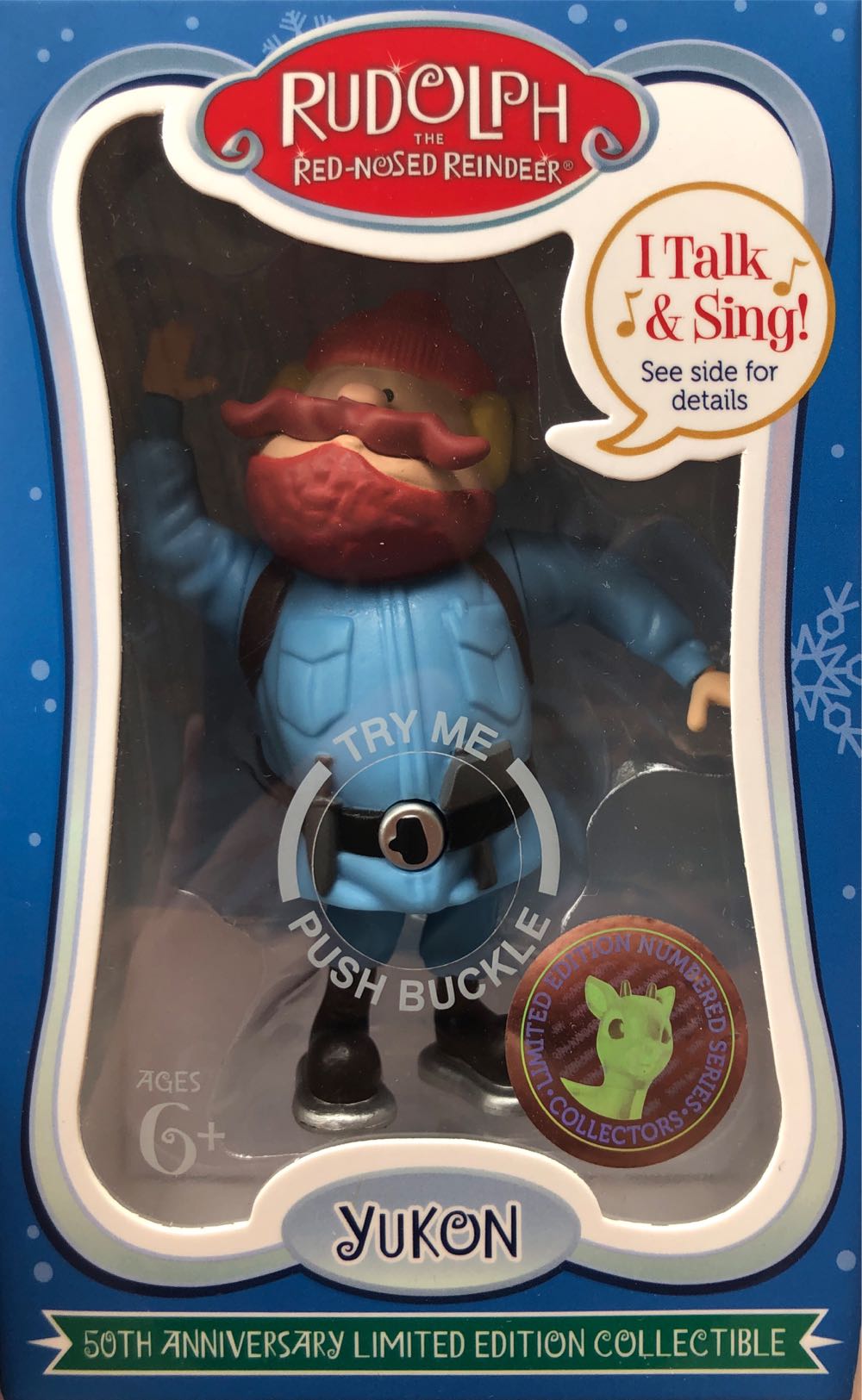 Hermey - Rudolph 50th Anniversary  ornament collectible [Barcode 895007004614] - Main Image 2