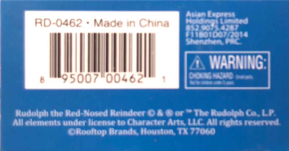 Santa - Rudolph 50th Anniversary  ornament collectible [Barcode 895007004621] - Main Image 2