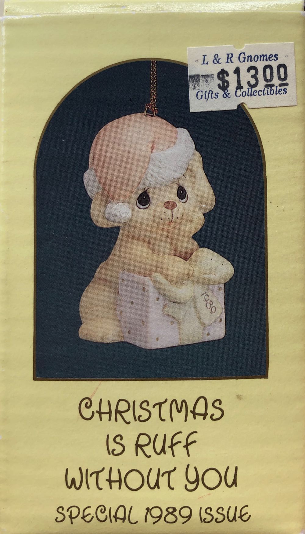 Precious Moments Christmas Is Ruff Without You Special Christmas Ornament  ornament collectible [Barcode 045544003438] - Main Image 2