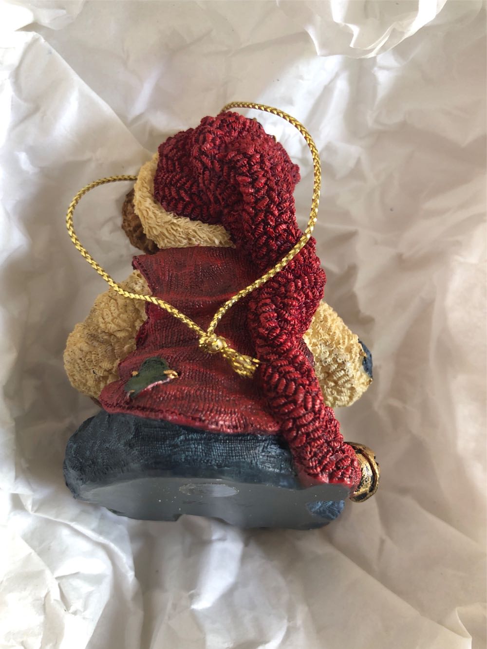 Boyd’s Bear: Bear With Bells  ornament collectible - Main Image 2