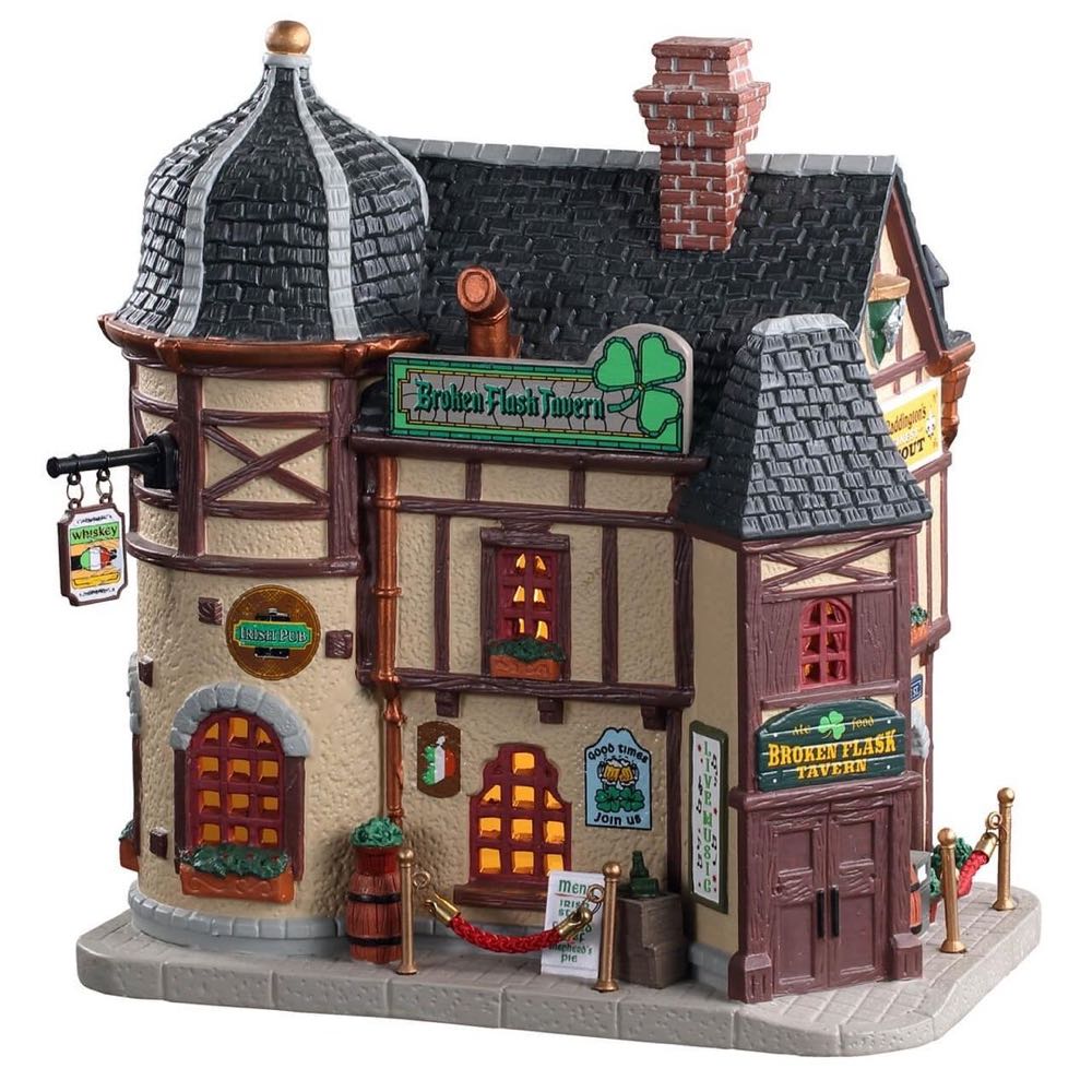 Broken Flask Tavern  (Caddington Village) ornament collectible - Main Image 1
