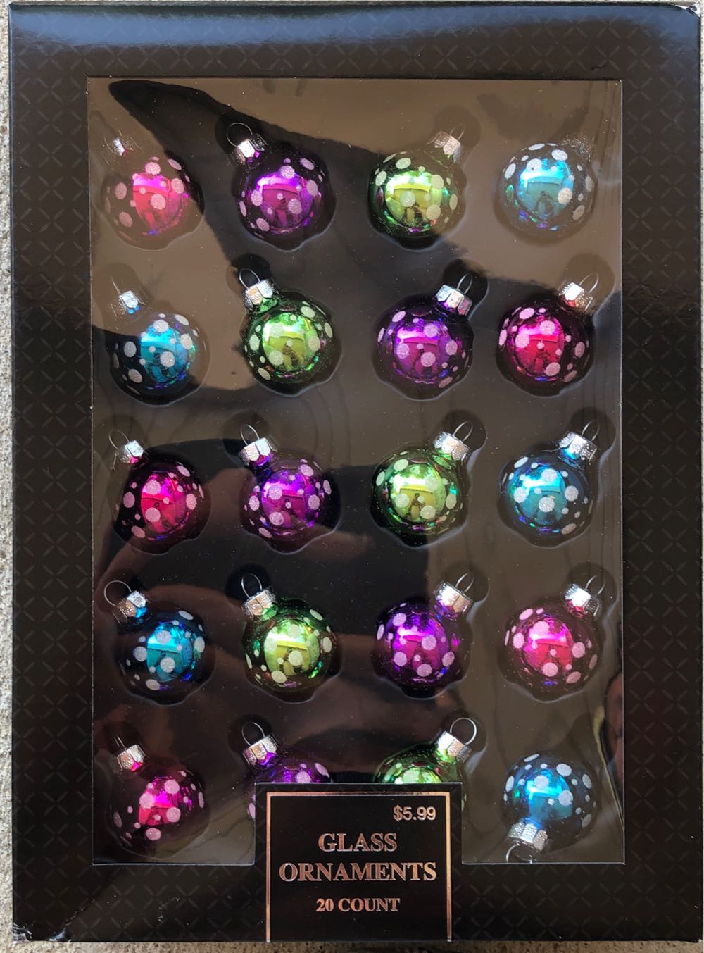 Glass Miniature Ball Ornaments  ornament collectible [Barcode 026301745204] - Main Image 1