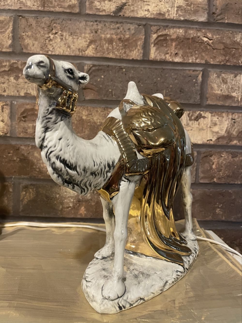 Ceramic - Holland - Nativity - (Set 3) - Animal - Camel - Standing - #568 - Animals (Nativity) ornament collectible - Main Image 3