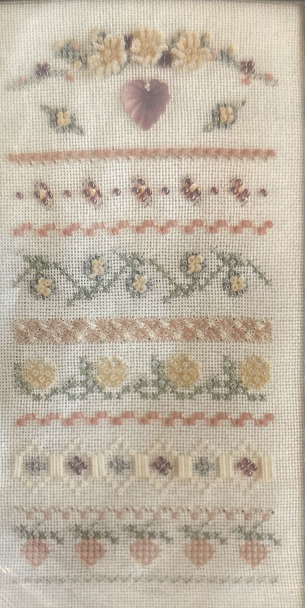 Floral Fantasy Mill Hill Treasured Spring Sampler Kit  ornament collectible [Barcode 098063280149] - Main Image 1