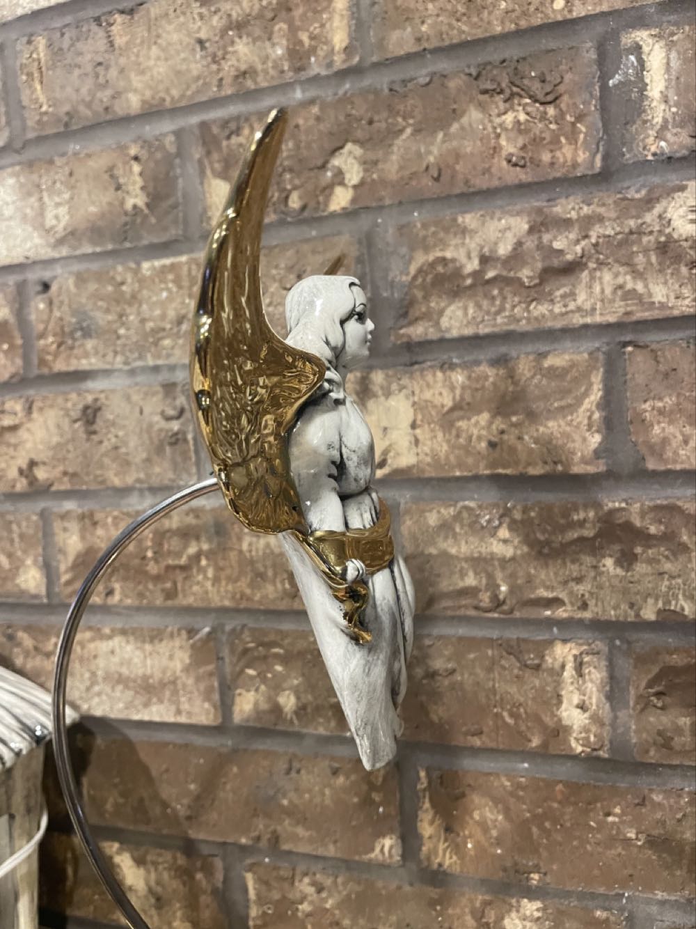 Ceramic - Holland - Nativity - (Set 3) - Angel - Gloria - Angel (Nativity) ornament collectible - Main Image 4