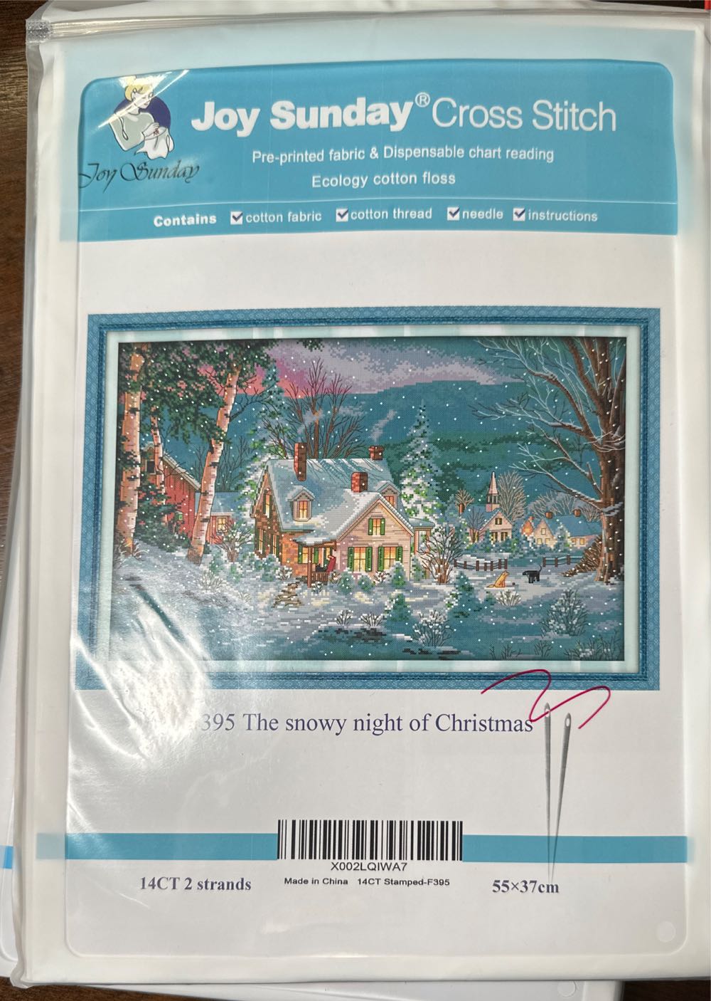 Joy Sunday - The Snowy Night Of Christmas ornament collectible - Main Image 1