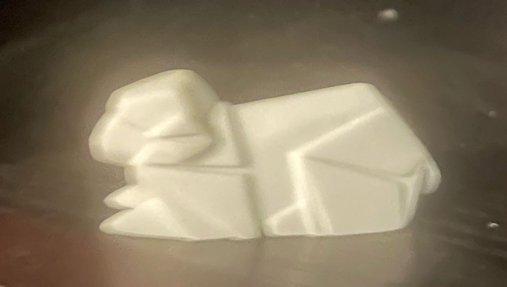 Origami - Nativity - Animal - Sheep - Supine - Animals (Nativity) ornament collectible - Main Image 2