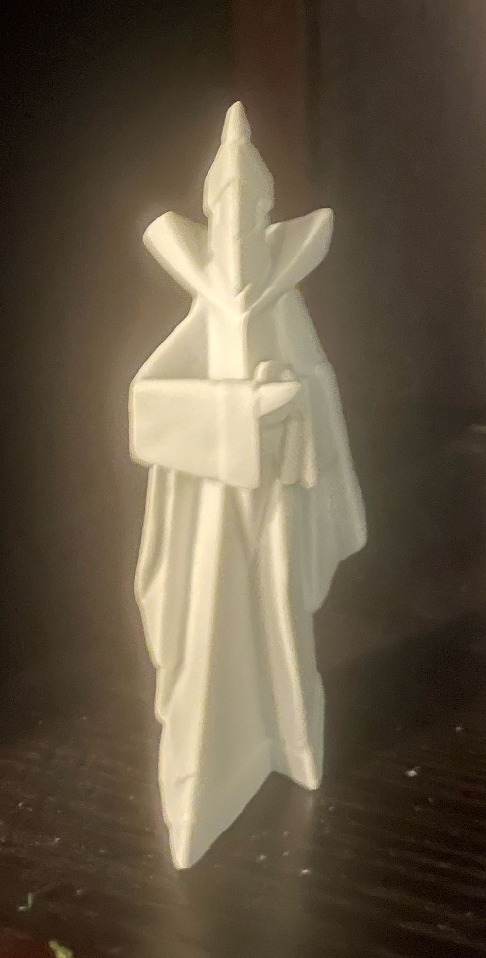 Origami - Nativity - Magi - Standing - Both  Hands On Gift - Magi (Nativity) ornament collectible - Main Image 4