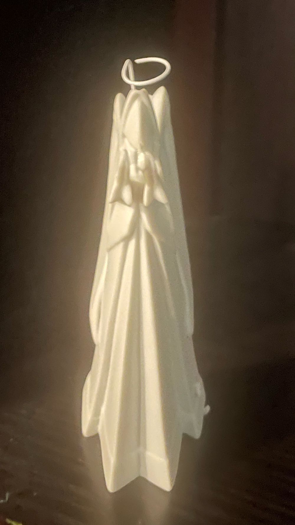 Origami - Nativity - Angel - Blowing Horn - Angel (Nativity) ornament collectible - Main Image 2