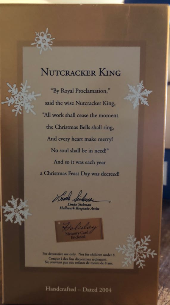 Nutcracker King - KOC - Club Exclusive (Nutcrackers) ornament collectible [Barcode 015012821758] - Main Image 2