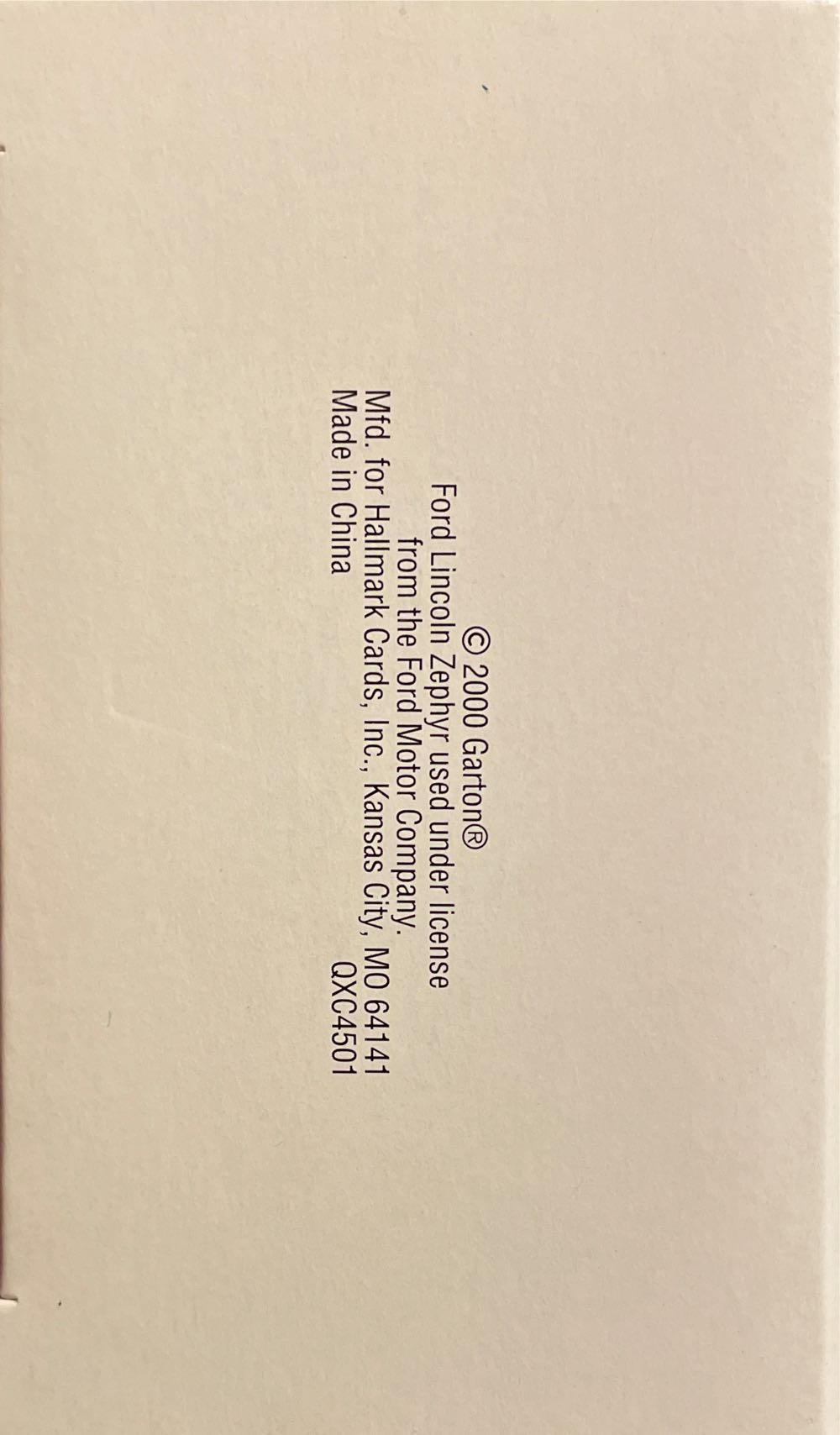 KCC Club Edition 1938 Garton Lincoln Zephyr - Kiddie Car Classics (Cars) ornament collectible [Barcode 015012529227] - Main Image 3