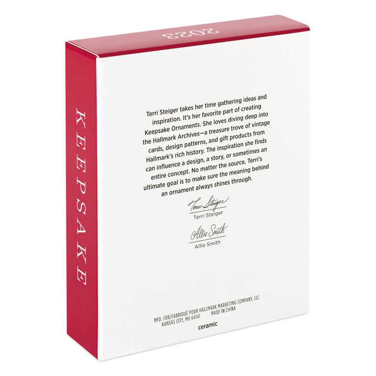 Congrats, grad - class of 2023 (Graduation) ornament collectible [Barcode 763795780525] - Main Image 4