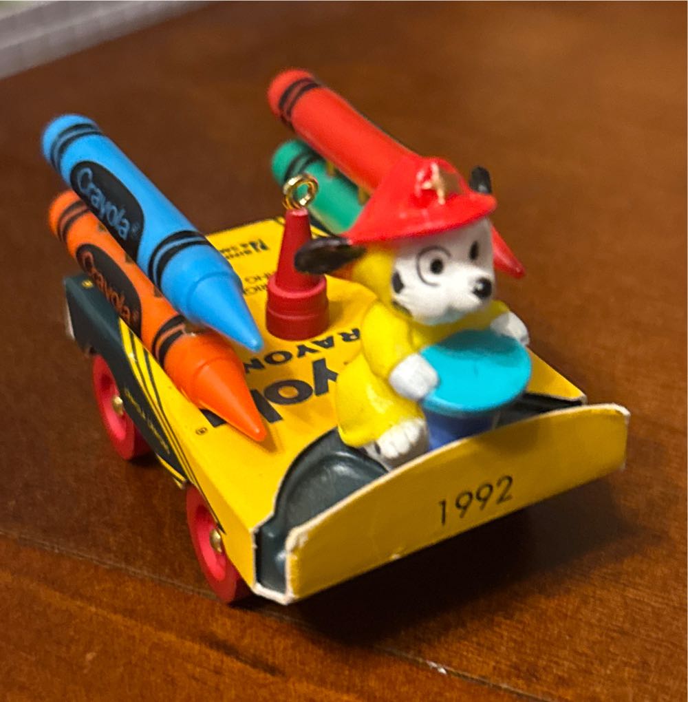 Crayola Crayon #4 (1992) Bright Blazing Colors - Crayola (Crayola) ornament collectible - Main Image 2