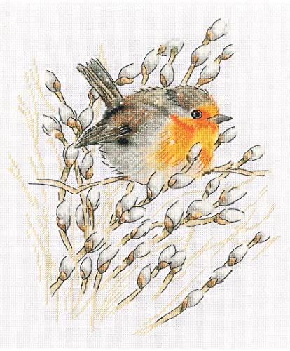 Rto Baltic Ou Cross Stitch Spring Has Come 16 Count  ornament collectible [Barcode 4742022975459] - Main Image 1