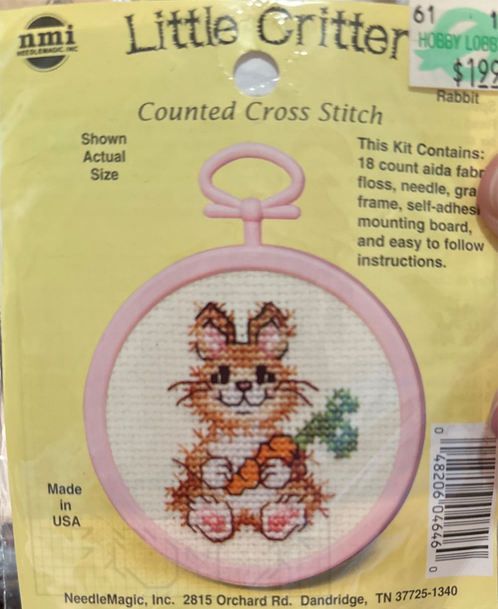 Little Critters Rabbit Kit  ornament collectible - Main Image 1