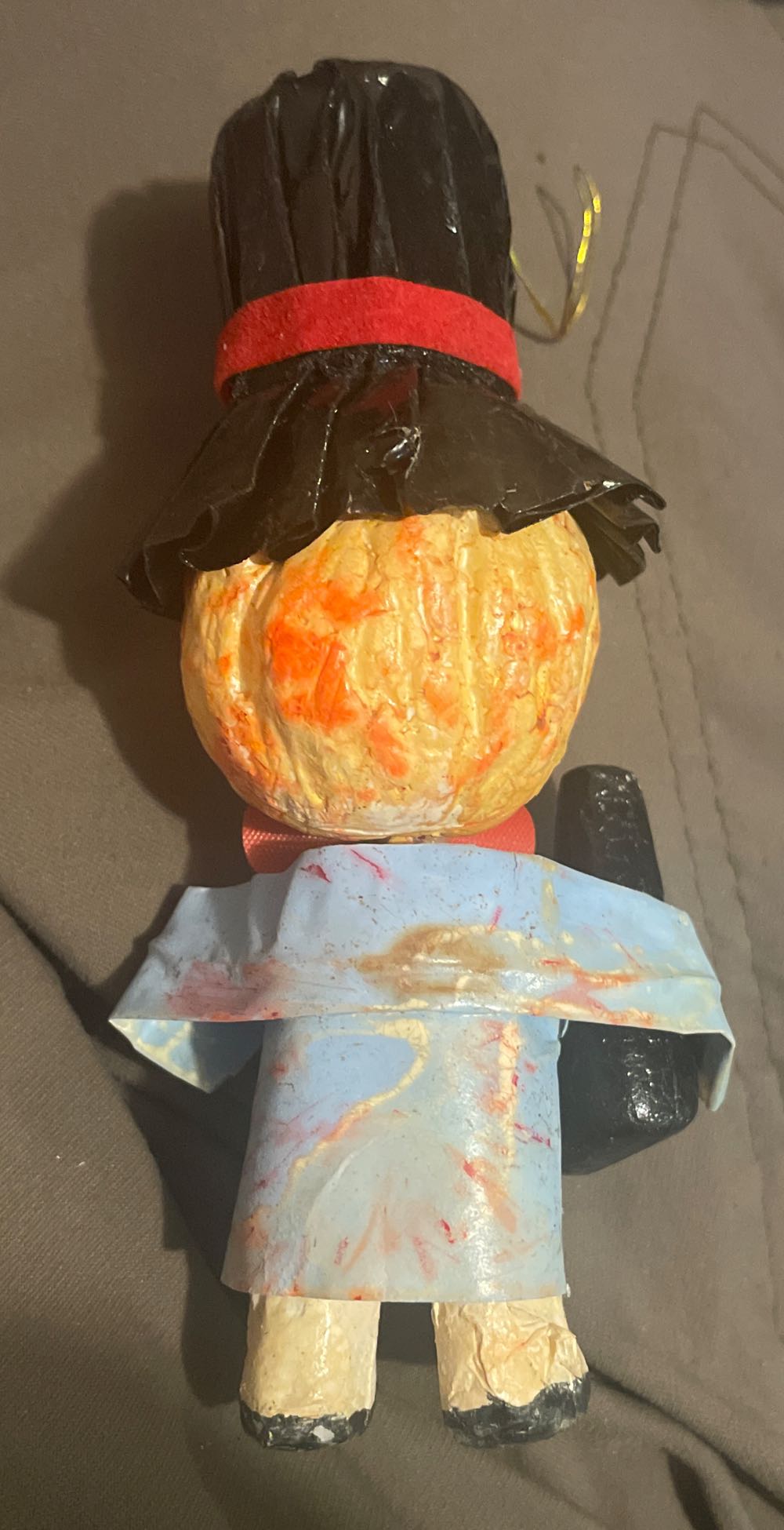 Paper Mache - Man With Pipe - Man (Paper Mache) ornament collectible - Main Image 2