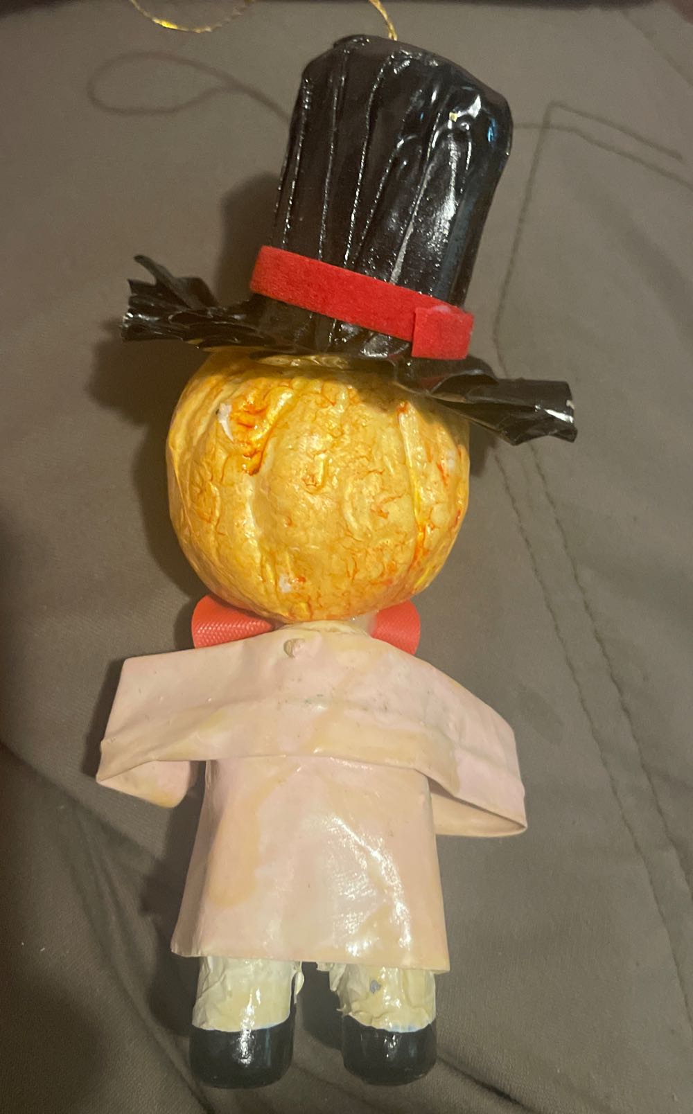 Paper Mache - Man In Pink Coat - Man (Paper Mache) ornament collectible - Main Image 2